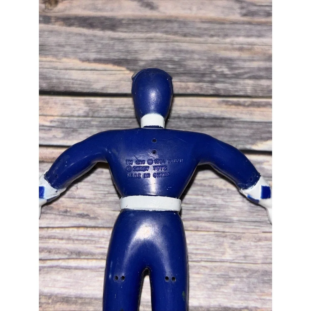 Vintage 1994 Gordy Mighty Morphin Power Rangers Billy Blue Ranger 5